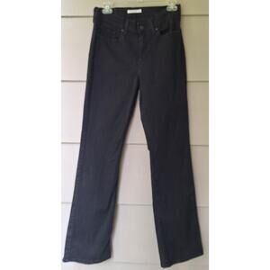 Levi's Women Classic Bootcut Black Jeans Size 6 (28)x 30.5" Cotton blend Stretch